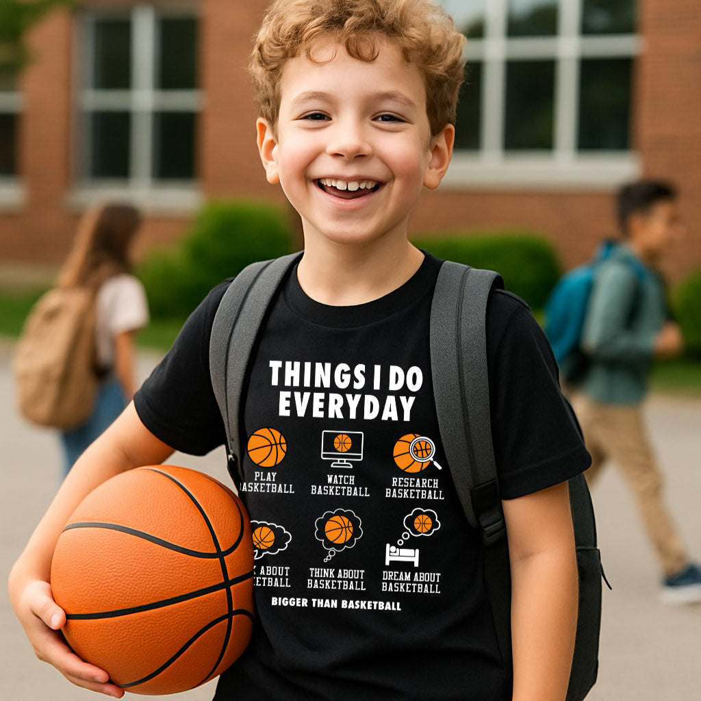 Things I Do Everyday - T-Shirt - Black